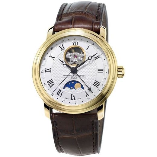 FREDERIQUE CONSTANT CLASSICS HEART BEAT MOONPHASE DATE AUTOMATIC FC-335MC4P5 - CLASSICS GENTS - ZNAČKY