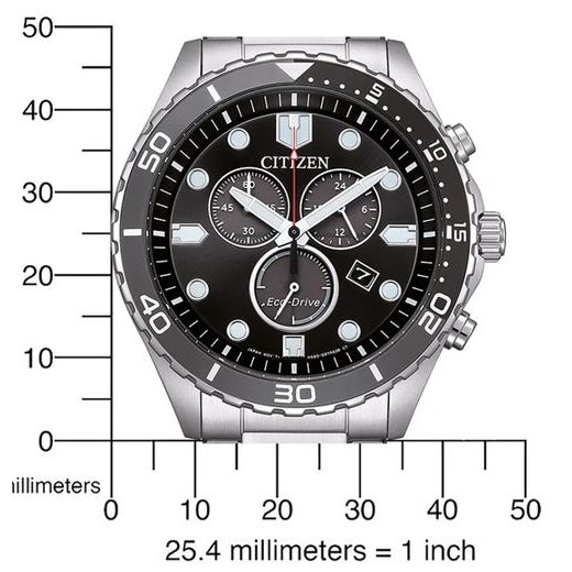 CITIZEN ECO-DRIVE SPORTY AQUA CHRONOGRAPH AT2568-82E - SPORTS - ZNAČKY