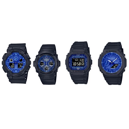 CASIO G-SHOCK GA-2100BP-1AER BLUE PAISLEY SERIES - CASIO - BRANDS