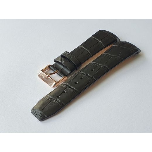 LEATHER STRAP VOSTOK EUROPE 23MM FOR GAZ 14 LIMOUSINE MODELS - GOLD BUCKLE - STRAPS - ACCESSORIES