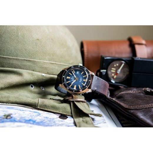 EDOX SKYDIVER DATE AUTOMATIC 80126-BRN-BUIDR LIMITED EDITION - SKYDIVER - BRANDS