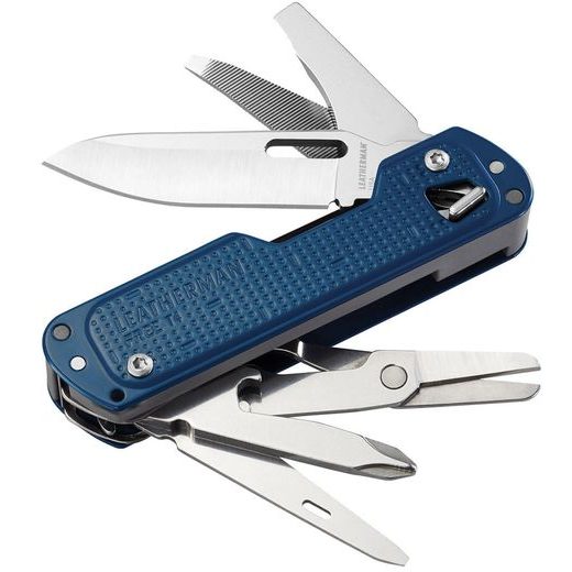 LEATHERMAN FREE T4 NAVY 832879 - KLEŠTĚ A MULTITOOLY - OSTATNÍ