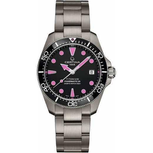 CERTINA DS ACTION DIVER POWERMATIC 80 TITANIUM C048.807.44.051.01 - DS ACTION - ZNAČKY