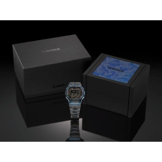 CASIO G-SHOCK GMW-B5000TCF-2ER TITANIUM BLUE CAMOUFLAGE - CASIO - ZNAČKY