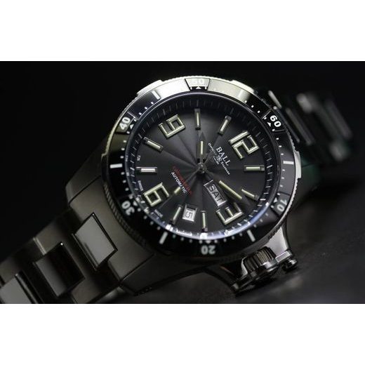 BALL ENGINEER HYDROCARBON AIRBORNE COSC DM2076C-S1CAJ-BK - CO NOSÍME V HELVETI - HODINKY