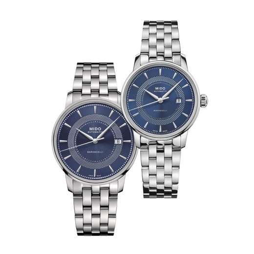 SET MIDO BARONCELLI SIGNATURE M037.407.11.041.01 A M037.207.11.041.01 - WATCHES FOR COUPLES - WATCHES