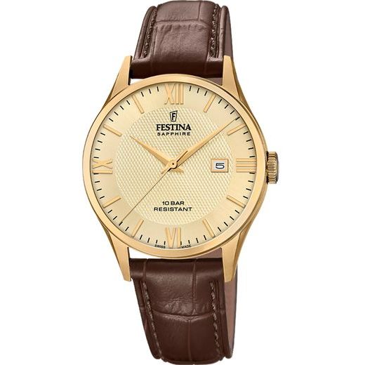 FESTINA SWISS MADE BEIGE 20010/5 - SWISS MADE - BRANDS