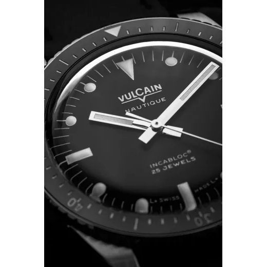 VULCAIN SKINDIVER NAUTIQUE BLACK WITH WHITE LUM - SKINDIVER NAUTIQUE - BRANDS