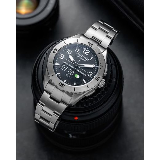 ALPINA ALPINERX ALIVE TITANIUM HOROLOGICAL SMARTWATCH AL-284LBBW5TAQ1B - ALPINA - ZNAČKY