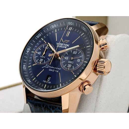 VOSTOK EUROPE GAZ-14 LIMOUZINE CHRONO TRITIUM 6S21/565B596 - GAZ-14 LIMOUSINE - ZNAČKY