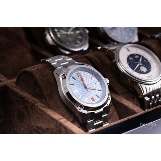 DŘEVĚNÝ BOX NA HODINKY HELVETI (PRO 12 HODINEK) - BOXY NA HODINKY - OSTATNÍ