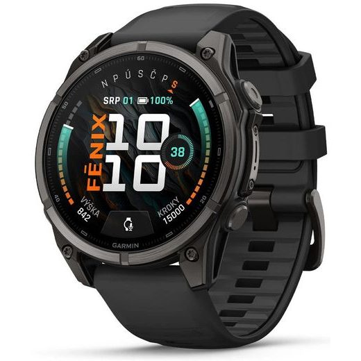 GARMIN FENIX® 9 - 47 MM, CARBON DLC BLACK 010-04762-11 - FENIX 9 - ZNAČKY
