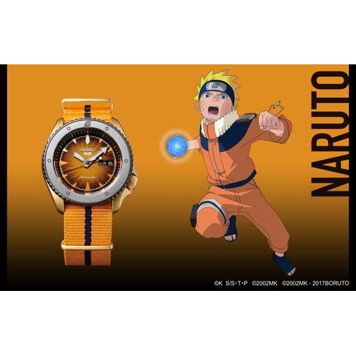 SEIKO 5 SPORTS NARUTO UZUMAKI LIMITED EDITION SRPF70K1 - SEIKO - ZNAČKY