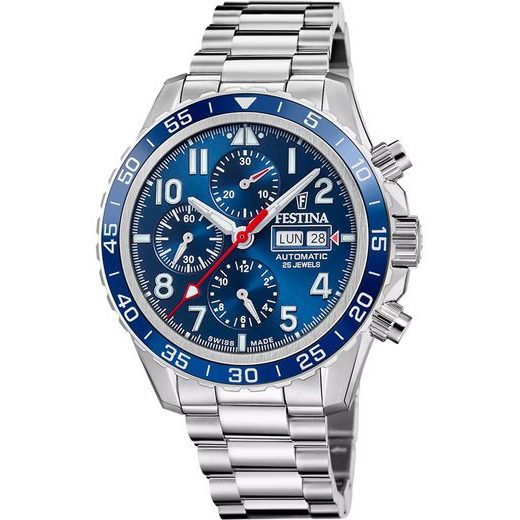 FESTINA SWISS MADE BLUE 20055/3 - SWISS MADE - BRANDS