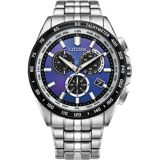CITIZEN ECO-DRIVE RADIO CONTROLLED UNITE WITH BLUE LIMITED EDITION CB5874-81L - CITIZEN - BRANDS