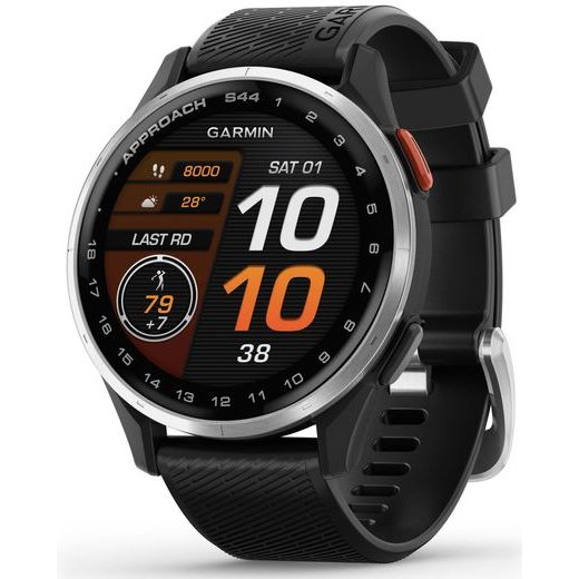 GARMIN APPROACH® S44 SILVER, SILIKONOVÝ ŘEMÍNEK BLACK 010-03009-00 - APPROACH - BRANDS