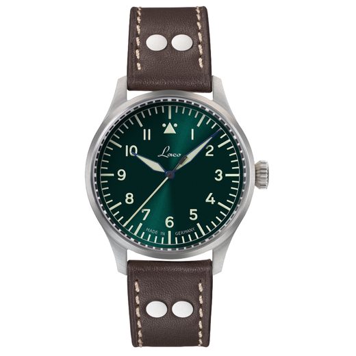 LACO FLIEGER STUTTGART PRO GRÜN 40 HANDWINDING - FLIEGER PRO - ZNAČKY