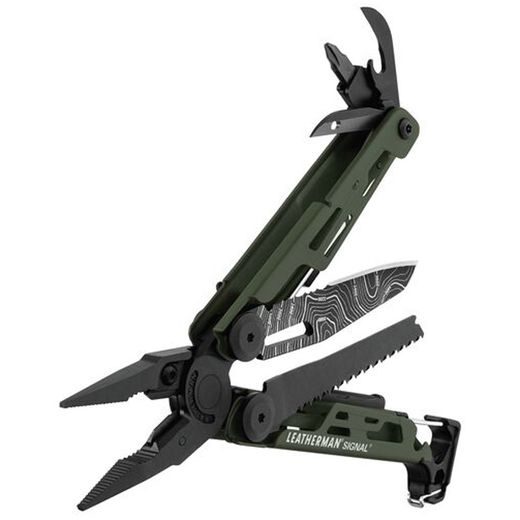 MULTITOOL LEATHERMAN SIGNAL GREEN TOPO 832692 - PLIERS AND MULTITOOLS - ACCESSORIES