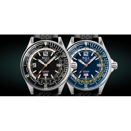 BALL ENGINEER MASTER II DIVER WORLDTIME LIMITED EDITION COSC DG2232A-PC-BE - ENGINEER MASTER II - ZNAČKY