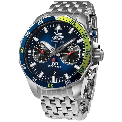 VOSTOK EUROPE N-1 ROCKET CHRONO LINE 6S21-225A708B - ROCKET N-1 - BRANDS