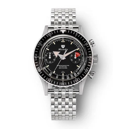 NIVADA GRENCHEN CHRONOMASTER BROAD ARROW N INTER. BEZEL - MANUAL - CHRONOMASTER - ZNAČKY