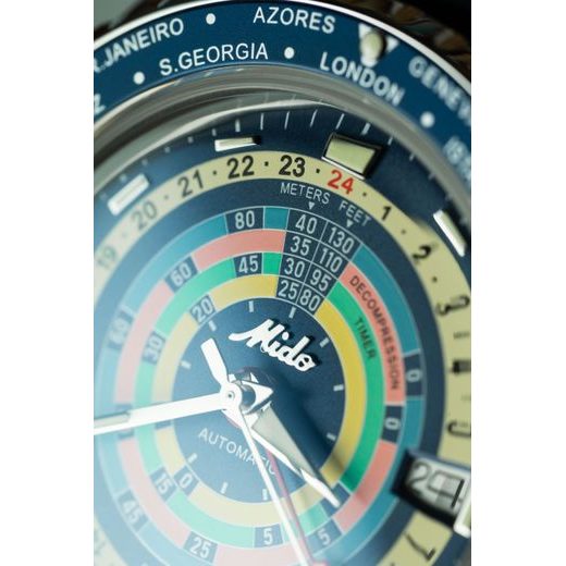 MIDO OCEAN STAR DECOMPRESSION WORLDTIMER M026.829.17.041.00 - OCEAN STAR - BRANDS