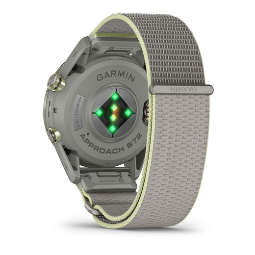 GARMIN APPROACH® S72 – 47 MM TITANOVÁ LUNETA SILVER/CITRON 010-04148-04 - APPROACH - ZNAČKY
