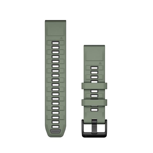 GARMIN ŘEMÍNEK QUICKFIT® 22 WATCH BANDS, WILLOW/GRAPHITE SILICONE 010-13392-04 - STRAPS - ACCESSORIES