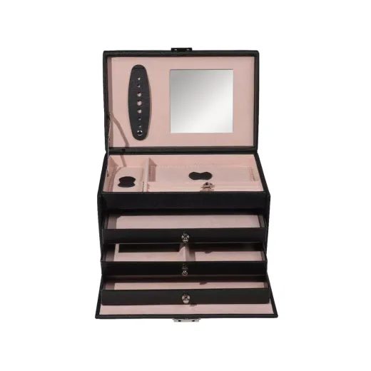 FRIEDRICH LEDERWAREN CLASSICO ROSÉ JEWELLERY CASE 23238-20 - JEWELLERY BOXES - ACCESSORIES