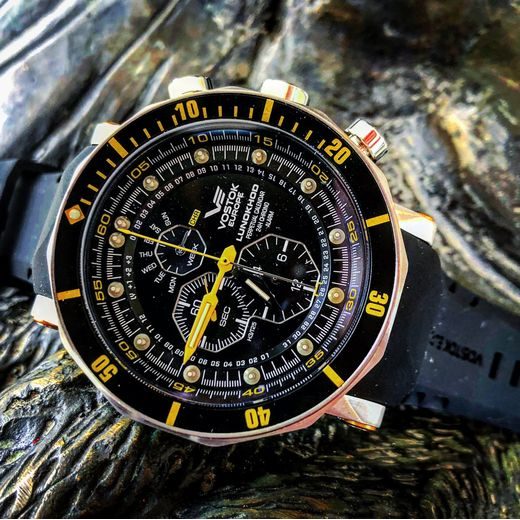VOSTOK EUROPE LUNOCHOD-2 MULTIFUNCIONAL LINE YM86-620A505B - LUNOCHOD-2 - BRANDS