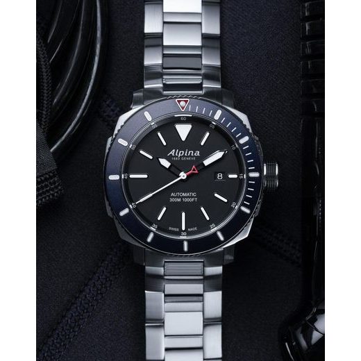 ALPINA SEASTRONG DIVER 300 AUTOMATIC AL-525LBN4V6B - DIVER 300 AUTOMATIC - BRANDS