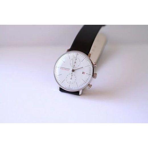 JUNGHANS MAX BILL CHRONOSCOPE 100 JAHRE BAUHAUS 027/9900.02 - JUNGHANS - ZNAČKY