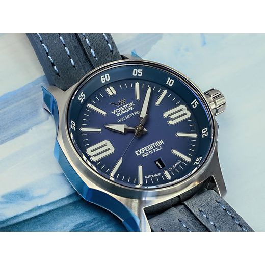 VOSTOK EUROPE EXPEDITION COMPACT NH35/592A557 - EXPEDITION NORTH POLE - ZNAČKY