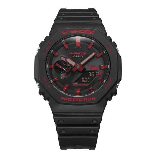 CASIO G-SHOCK GA-B2100BNR-1AER IGNITE RED SERIES - CASIOAK - BRANDS