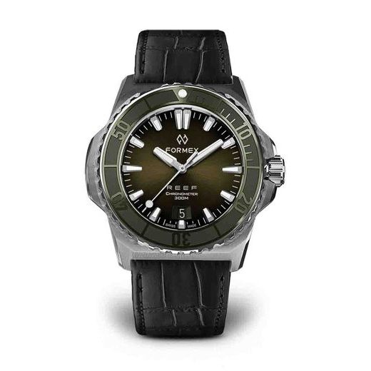 FORMEX REEF 39,5 AUTOMATIC CHRONOMETER GREEN DIAL - REEF - BRANDS