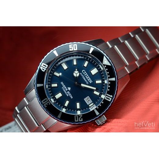 CITIZEN FUJITSUBO PROMASTER MARINE AUTOMATIC DIVER'S SUPER TITANIUM PROMASTER 35TH ANNIVERSARY LIMITED EDITION NB6026-56L - PROMASTER - BRANDS