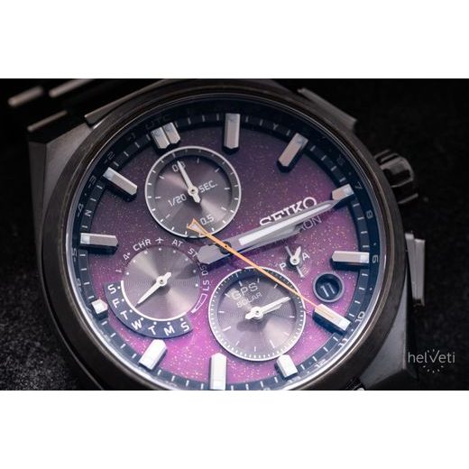 SEIKO ASTRON DUAL-TIME CHRONOGRAPH SSH171J1 'YOZAKURA' CHERRY BLOSSOMS AT NIGHT LIMITED EDITION - ASTRON - ZNAČKY
