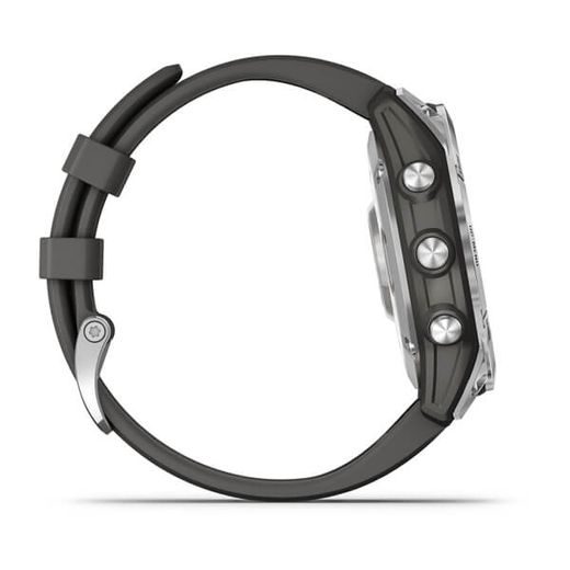 GARMIN EPIX™ 47MM SILVER/ GRAY SILICONE BAND - 010-02582-01 - EPIX - ZNAČKY