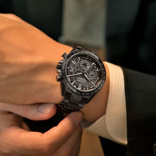 CITIZEN ATTESA SATELLITE WAVE GPS HAKUTO-R COLLABORATION LIMITED EDITION CC4067-66E - SUPER TITANIUM - ZNAČKY