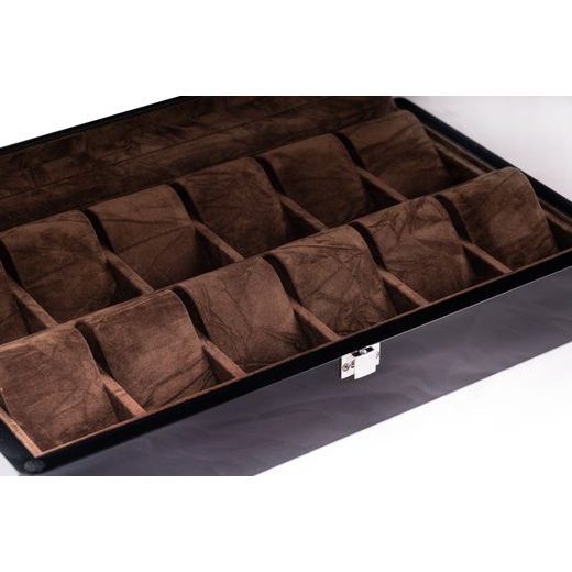 DŘEVĚNÝ BOX NA HODINKY HELVETI (PRO 12 HODINEK) - BOXY NA HODINKY - OSTATNÍ