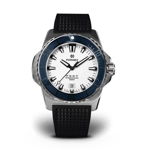 FORMEX REEF 42 AUTOMATIC CHRONOMETER WHITE DIAL - REEF - ZNAČKY