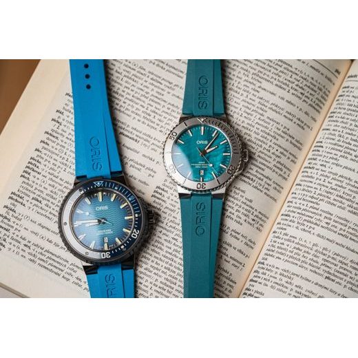 ORIS AQUIS DATE NEW YORK HARBOR LIMITED EDITION II 43,5 MM 01 733 7789 4187-SET - AQUIS - ZNAČKY