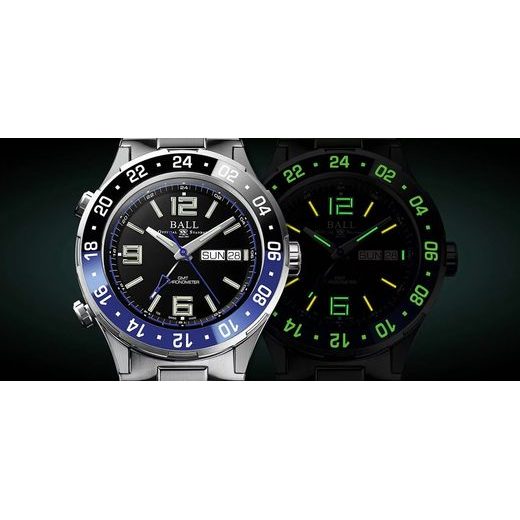 BALL ROADMASTER MARINE GMT COSC LIMITED EDITION DG3030B-S1CJ-BK - ROADMASTER - ZNAČKY