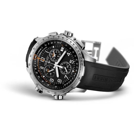 HAMILTON KHAKI AVIATION X-WIND GMT CHRONO QUARTZ H77912335 - KHAKI AVIATION - BRANDS