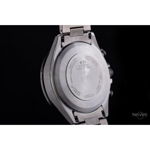 CITIZEN ATTESA SATELLITE WAVE GPS UNITE WITH BLUE LIMITED EDITION CC4075-50L - SUPER TITANIUM - ZNAČKY