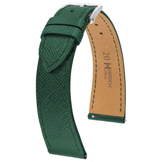 ŘEMÍNEK HIRSCH GIFFONE - TMAVĚ ZELENÝ - STRAPS - ACCESSORIES