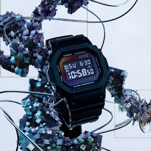 CASIO G-SHOCK DW-5600RW-1ER RAINBOW BRICK WALL SERIES - G-SHOCK - BRANDS