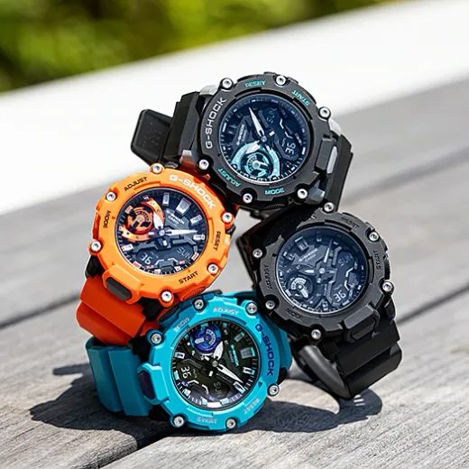 CASIO G-SHOCK CARBON CORE GUARD GA-2200BB-1AER - G-SHOCK - BRANDS