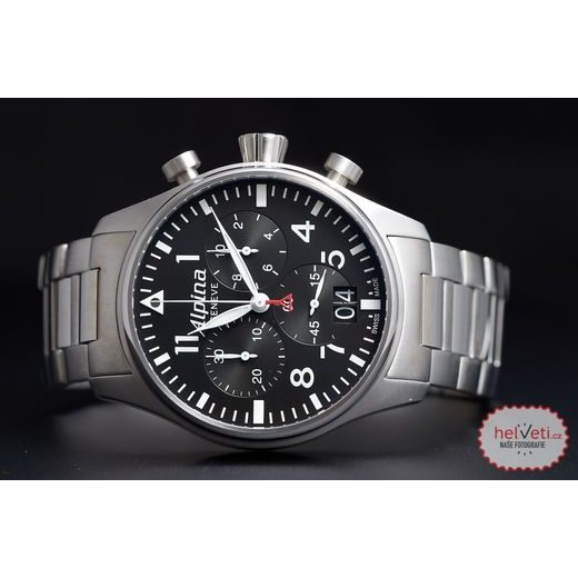 ALPINA STARTIMER PILOT BIG DATE CHRONOGRAPH AL-372B4S6B - ALPINA - ZNAČKY