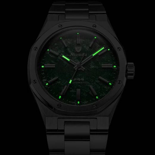 NIVADA GRENCHEN F77 TITANIUM GREEN AVENTURINE MK2 - 38MM - F77 - BRANDS